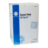 Gauze Pads, Sterile, 100 per box