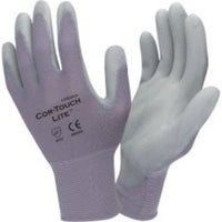 Cordova Cor-Touch Lite Grey Nylon PU Shell, Dozen