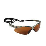 Nemesis Camo Frame Bronze Lens Safety Glasses, pair