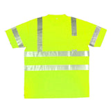 Cordova Class 3 Short Sleeve Shirt HI-VIS Lime V431