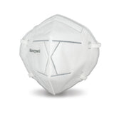 Honeywell N95 Disposable Particulate Respirator With Nose Clip And Stretch Cloth Strap
