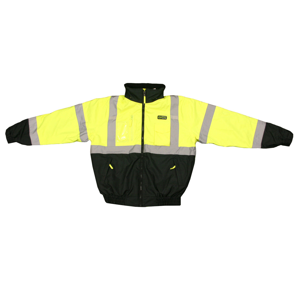 Cordova Hi-Vis 3-in-1 Hi Vis Lime Bomber Jacket Class 3