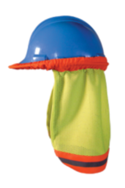 Occunomix High Visibility  Mesh Hard Hat Shade, Lime