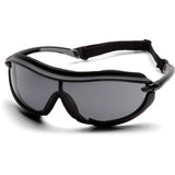 Pyramex XS3 Black Frame ,Grey Anti-Fog Lens