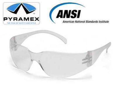 Pyramex Intruder Reader 1.5 Magnification Clear Safety Glasses- Pair