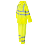Cordova Class 3 Hi Vis Lime Rain Suit SALE -LIMITED STOCK