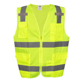 Cordova Class 2 Surveyor Vest, Lime,  VS281