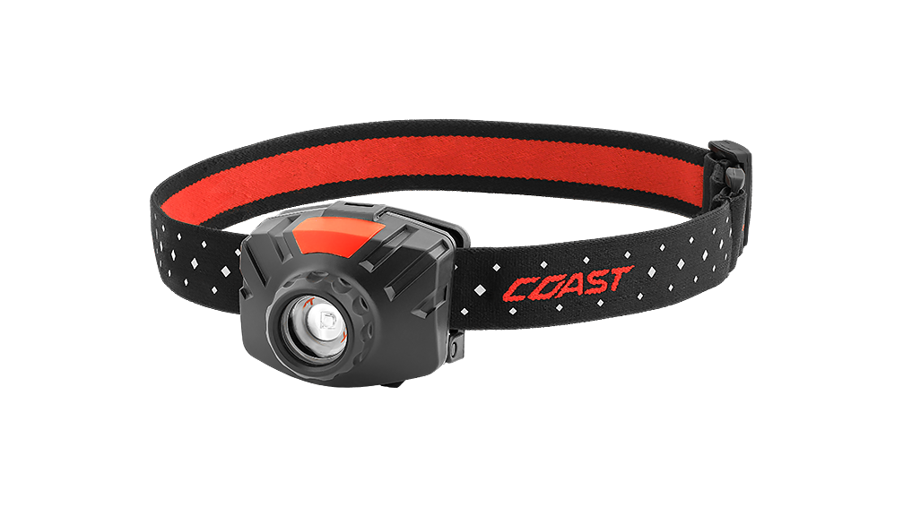 Coast FL60 Headlamp 400 Lumens  W/ Helmet Mount Kit
