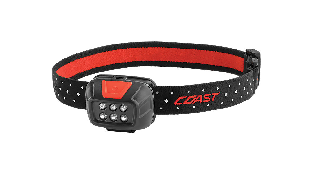 Coast FL30 Headlamp 240 Lumens W/Helmet Mount Kit