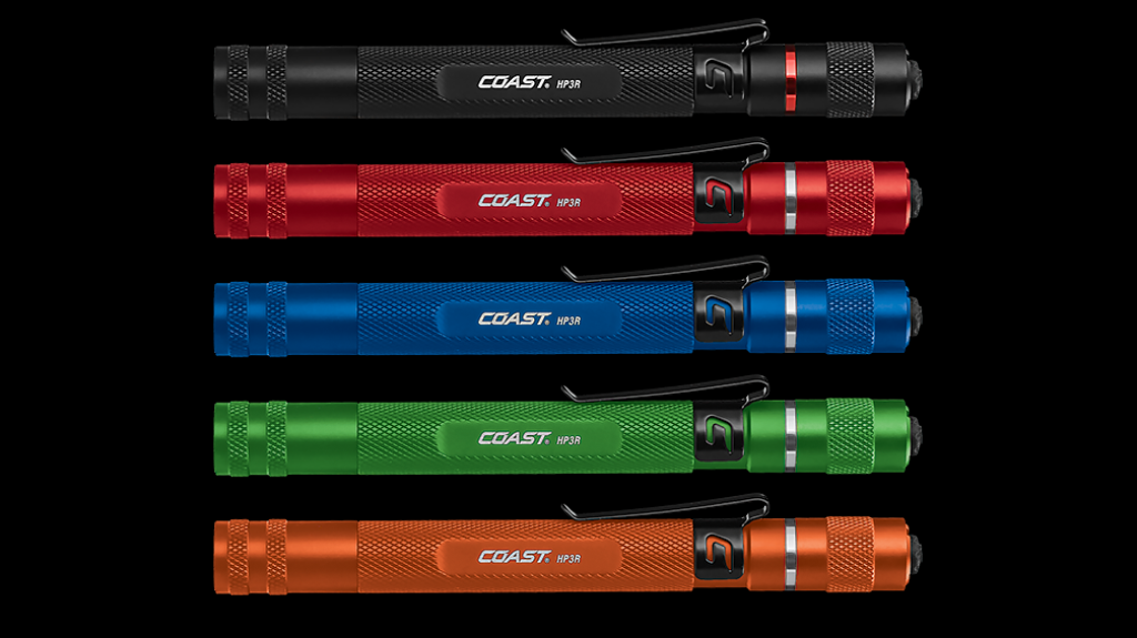 coast hp3r rechargeable flashlight Coast HP3R Rechargable Handheld Penlight Lights, 245 Lumens