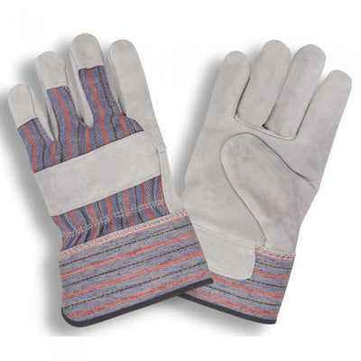 Leather Palm Safety Cuff Glove, Dozen