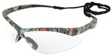 Kimberly Clark Nemesis  Camo Frame Clear Anti-Fog Glasses 22608