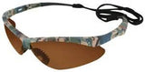 Nemesis Camo Frame Bronze Lens Safety Glasses, pair
