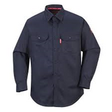 PORTWEST BIZFLAME LONG SLEEVE BUTTON DOWN ARC2 7 Oz