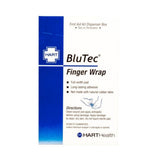 BluTec Finger Wrap packaging with HART Health branding on a white background