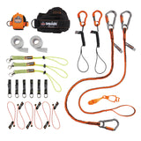 Carpenter and Laborer's Tool Tethering Kit Ergodyne Squid 3183