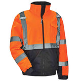 Ergodyne GloWear® 8377 Type R Class 3 Quilted Bomber Jacket