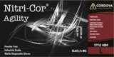 Nitri-Cor Agility Power Free  6 Mil. CASE 100 box / 10 boxes per case