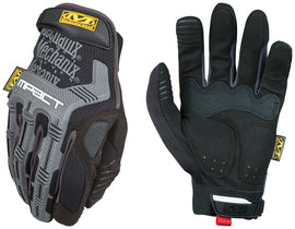 Mechanix Wear Size 10 Black&Gray M-Pact Leather And TrekDry Full Finge | Clark Safety Mechanix Wear Size 10 Black&Gray M-Pact Leather And TrekDry Full Finge | Clark Safety