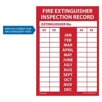 Fire Exting Insp. Decal 5