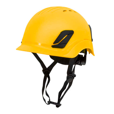 Radians Titanium Vented Helmet Yellow HV
