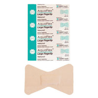 AquaFlex, Waterproof Large Fingertip Adhesive Bandages, 1-3/4