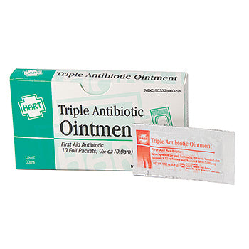 Tribiotic, Triple Antibiotic ointment 10 box, .9gm