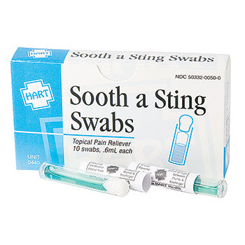 Sooth-a-Sting Swabs