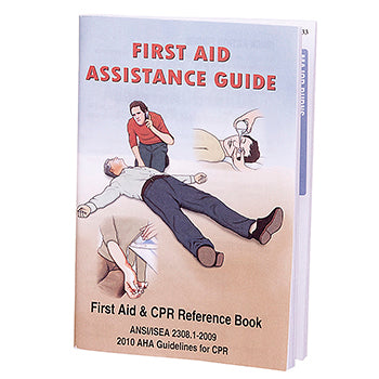 Emergency First Aid Guide, 1 each