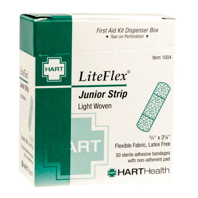 LiteFlex Adhes. Bandages Junior Strip 50/box
