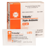Triple Antibiotic Ointment, 25 box, .5gm