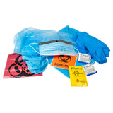 Infection Control Kit, HART w/CPR shield, zip bag
