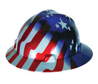 MSA Stars & Stripes V-Gard Hard Hat
