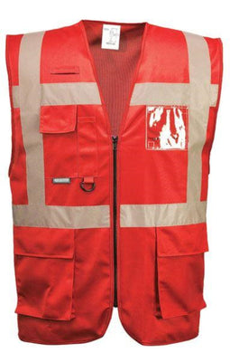 Portwest Iona Executive Vest Non-Rated Red