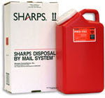 Sharps Disposal by Mail, 3 Gallon