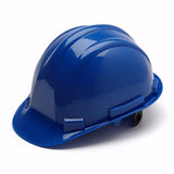 Pyramex Standard Cap Style Hard Hat 4 Point Ratchet Suspension