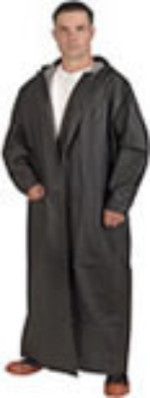 Cordova  2- Piece Raincoat, 60'' Black PVC/Poly 33mm