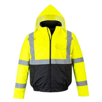 Portwest Hi-Vis Value Bomber Yellow Class 3