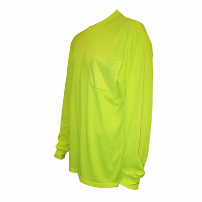 Cordova Cor-Brite Non Rated Long Sleeve, Lime W/Pocket V141