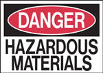 Danger Hazardous Materials Sign