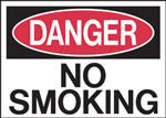 Danger No Smoking Sign