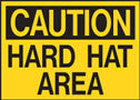 Caution Hard Hat Area Sign