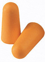 Tapered Earplugs, 200 Box, uncorded