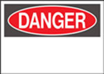 Danger-Blank Sign