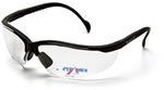 Pyramex Venture II Reader +2.0 Lens, Clear Safety Glasses