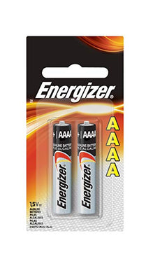 Energizer AAAA Batteries, 2-pack