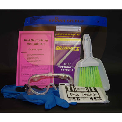 Wyk AS1503 Acid Safe Mini Spill Kit 4 pack