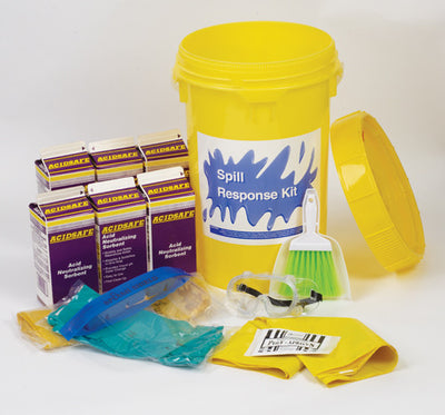 AcidSafe Spill Kit, 6.5 Gallon Pail
