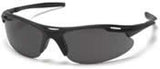 Pyramex Avante Black Frame/Gray Lens Safety Glasses- Pair