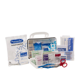 First Aid Only White Plastic Portable/Wall Mount 10 Person First Aid Kit 222-G
